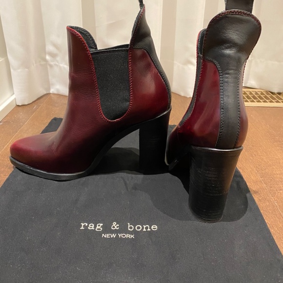 Rag & Bone ankle boots, size 7.5 - Picture 3 of 4